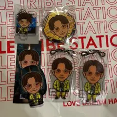 NAOTO 缶バッジ クリアチャーム アクスタ 千社札 セット