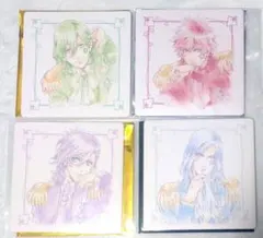 劇場版うたプリ 2,3,4週目 入場特典 コースター 嶺二 蘭丸 藍 カミュ