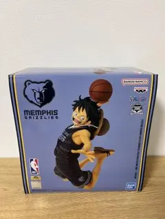 【新品未開封】ワンピース ルフィNBAフィギュア　グリズリーズ ONE PIECE ×NBA MONKEY.D.LUFFY グリズリーズ - メルカリ