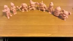 ドラゴンボール フィギュアセット 8体 未塗装