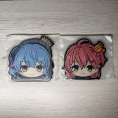 【新品】ホロライブ さくらみこ 星街すいせい ダイカットマグネット くじ
