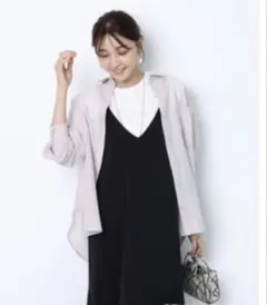 JUSGLITTY シアーシャツブラウスのサムネイル