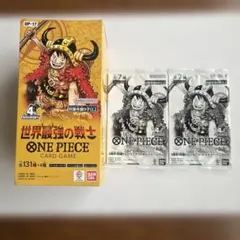 ワンピースカードゲーム 世界最強の戦士 2BOX 宅急便 ワンピースカードゲーム 世界最強の戦士 2BOX 宅急便 - メルカリ