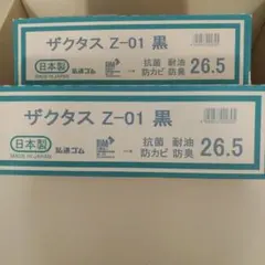 エコメルカリ便限定セール‼️２足セット‼️弘進ゴム・ザクタス•ブラック２足