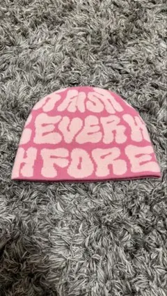 WISH FOREVER ピンク ニット帽