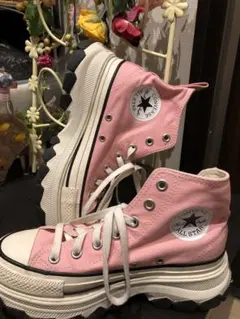 CONVERSE ALL STAR ピンク ハイカットスニーカー