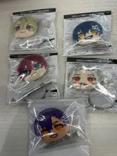 おまんじゅう前髪クリップ 5点まとめ売り