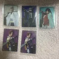 刀ミュ ウエハース 鶴丸 水心子 和泉守 蜻蛉切 ミュージカル刀剣乱舞