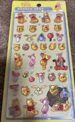 ボンボンドロップシール　プーさん