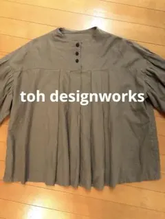 toh designworks 　リネン　ハンドメイド作家　ビッグシルエットのサムネイル