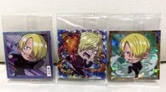 ワンピース ウエハースシール SW1 SW2 SW4 サンジ 3枚セット