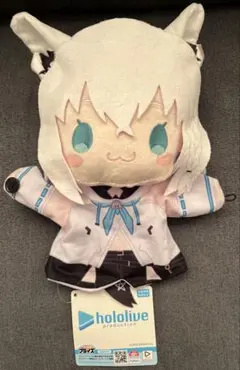 ホロライブ 白上フブキ パペット ぬいぐるみ