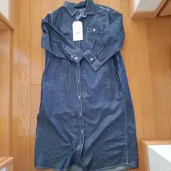 デニムワンピース Lサイズ インディゴ