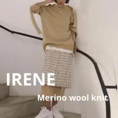 IRENE ベージュ 長袖ニットのサムネイル
