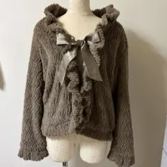 ファージャケット ブルゾン ボレロ アウター ショート丈