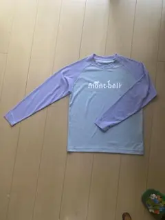★mont-bell UVカット 長袖ラグランTシャツ 150