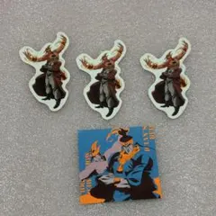 スシロー ジョジョ コラボ ピック＆ステッカー アヴドゥルセット