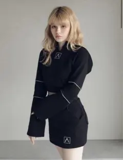 う様専用 andmary Zoe full zip set up black - メルカリ