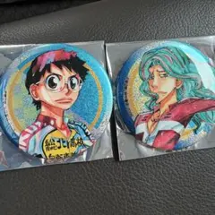 弱虫ペダル 小野田坂道 巻島裕介 特典 C106 秋田書店 ホログラム缶バッジ