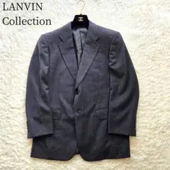 美品✨ランバンコレクション　テーラード　カシミヤ混　ビジネス　高級感　48
