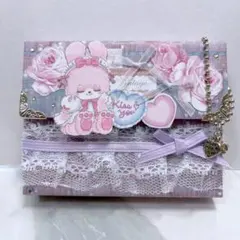 うさぎ★様専用　蛇腹ファイル チェーン付き382番