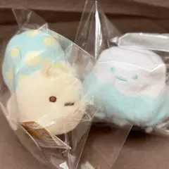 [2034]すみっコぐらし　てのりぬいぐるみ　やま・にせつむり　２点セット