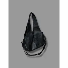 PU LEATHER 2WAY SHOULDER BAG (BLACK)801Bのサムネイル