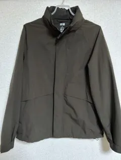 【売り切れ続出】ユニクロ ウインドプルーフスタンドブルゾン オリーブ M