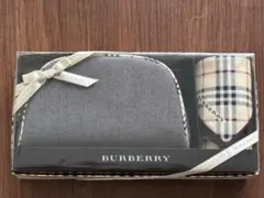 【新品未使用】BURBERRY ポーチ＆ハンカチセット