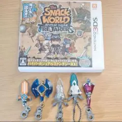 【最安値】 スナックワールド 3DS クリスタルソードゼロ シルバー