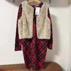 タグ付き未使用⭐︎H&M チェック柄　ワンピース単品