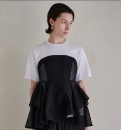 MAISON SPECIAL Mesh Docking T-Shirtのサムネイル