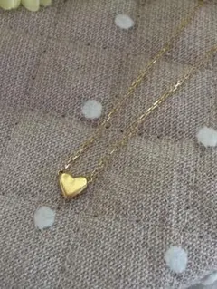Viju ゴールド ハート ネックレス　18k Viju ゴールド ハート ネックレス 18k - メルカリ