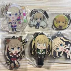 冴えカノ　冴えない彼女の育てかた　澤村英梨々　ラバスト　アクキー　6点セット