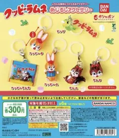 クッピーラムネ めじるしアクセサリー 全6種　コンプリートセット