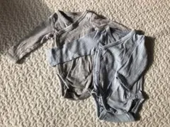 H&M オーガニックコットン ベビー肌着 2点セット