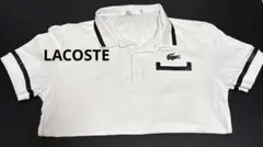 Lacoste ホワイトポロシャツ 半袖