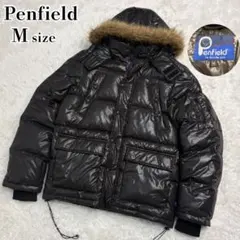 【美品✨】Penfield ペンフィールド ダウン ファー 黒 光沢 y2k