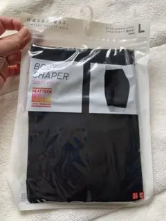 ユニクロ　ヒートテック ボディシェイパー シームレスショーツ L (四分丈)黒