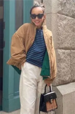 【試着のみ】RosyMonster オールインワン　ブルゾン 試着のみ】RosyMonster オールインワンブルゾン