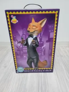 happyくじ　ズートピア2 ラストワン賞　タキシード「ニック」フィギュア