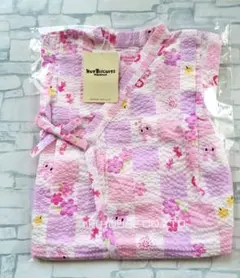 ミキハウス ホットビスケッツ 甚平オール S(60-70) 新品未使用