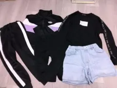 秋冬　女の子　150　まとめ売り　ボトムス　トレーナー　ユニクロ　ラブトキ