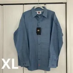 Dickies 長袖シャツ シャンブレーシャツ　ブルー XLのサムネイル
