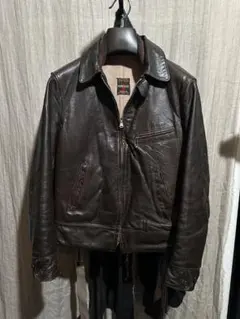 30s 40s Hercules レザー スポーツジャケット 巨人タグのサムネイル