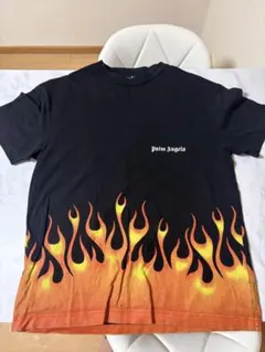 ✨美品✨Palm Angels ファイヤー 半袖Tシャツ 黒 M mr280 - メルカリ
