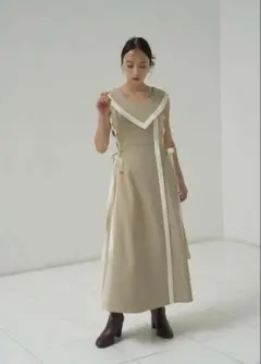 [スナイデル] サイドプリーツツイードワンピ SWFO244099 レディース