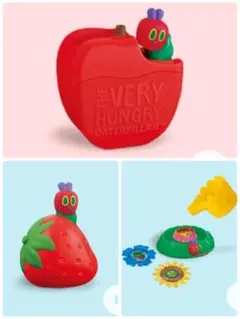 マクドナルド　ハッピーセット はらぺこあおむし　 ジョウロ　いちご　シャボン玉