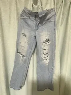 THE STANDARD ダメージデニムパンツ