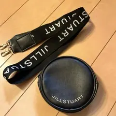 JILLSTUART ブラック 円形ポーチ